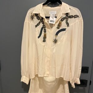 Vintage Anne French Blouse and Skirt Set